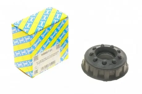 KB95701 Подушка амортизатора (заднього) Audi 100/200/A6 1.8-2.8 82-05 SNR NTN підбір по vin на Brocar