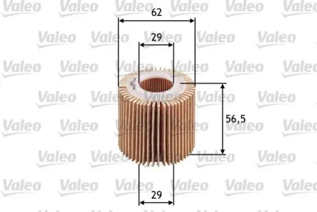 586581 Фільтр VALEO підбір по vin на Brocar
