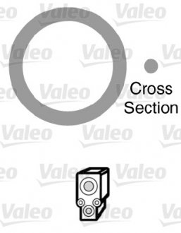 509759 Монтажный комплект кондиционера VALEO підбір по vin на Brocar