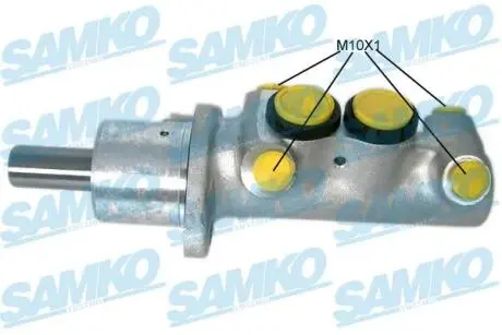 P16137 Главный тормозной цилиндр SAMKO підбір по vin на Brocar