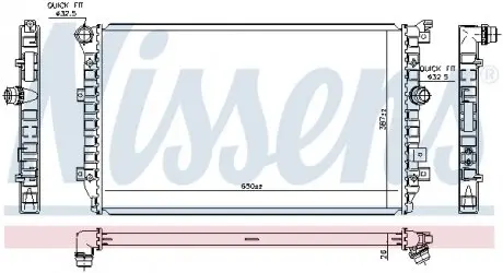 65335 Радіатор NISSENS підбір по vin на Brocar
