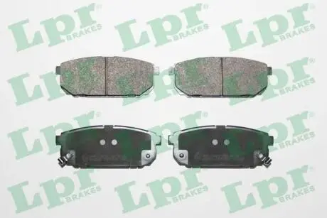 05P1370 Гальмівні колодки, дискове гальмо (набір) LPR підбір по vin на Brocar