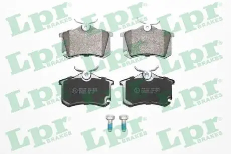 05P1508 Комплект тормозных колодок, дисковый тормоз LPR подбор по vin на Brocar