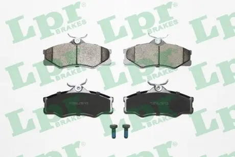 05P325 Комплект тормозных колодок из 4 шт. дисков LPR підбір по vin на Brocar