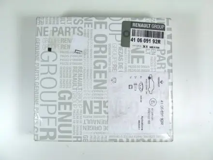 410609192R Колодка тормозная передняя Renault Megane II (02-) (410609192R) Renault RENAULT подбор по vin на Brocar