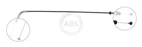 K37220 Тросик газу A.B.S. підбір по vin на Brocar