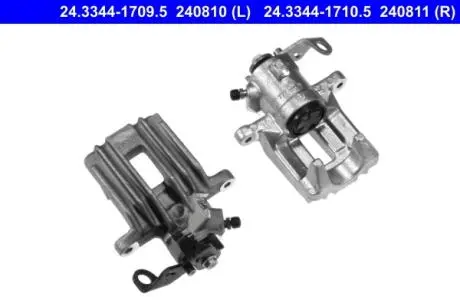 24334417105 ZACISK HAMULC. VW POLO 01-09 PT ATE подбор по vin на Brocar