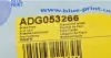 ADG053266 Шланг тормозной (задний) Hyundai Santa Fe II 2.2 05-13 (R) BLUE PRINT підбір по vin на Brocar