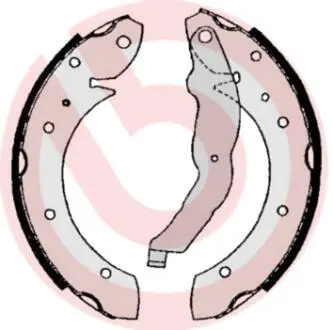 S06506 Гальмівні колодки (набір) BREMBO підбір по vin на Brocar