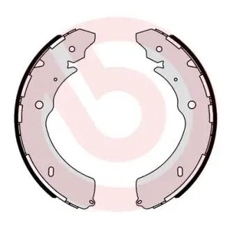 S34508 Колодки тормозные барабанные /комплект 4шт/ BREMBO підбір по vin на Brocar