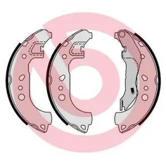 S85543 Гальмівні колодки барабанні Brembo BREMBO підбір по vin на Brocar