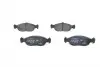 0986424410 Комплект тормозных колодок, дисковый тормоз BOSCH підбір по vin на Brocar