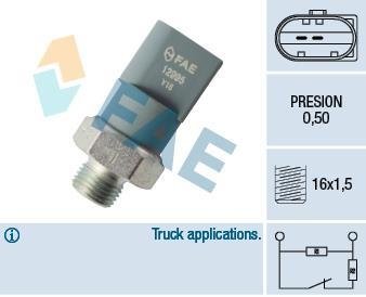 12995 Датчик давления масла 12995 FAE FAE подбор по vin на Brocar