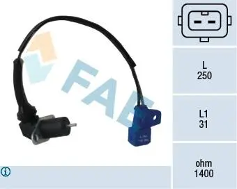 79079 Датчик колінчастого вала FAE підбір по vin на Brocar