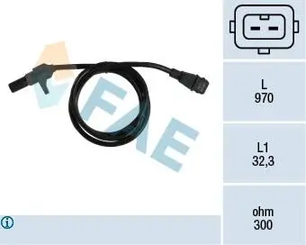 79122 Датчик обертів коленвала FAE підбір по vin на Brocar