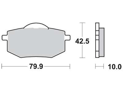 MCB587 Тормозные колодки TRW подбор по vin на Brocar