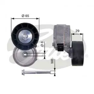 T38364 Натяжник ременя генератора Fiat Doblo 1.9JTD GATES підбір по vin на Brocar