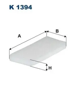 K1394 Фільтр FILTRON підбір по vin на Brocar