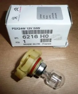 6216H0 Противотуманного фонаря 12В 24 PEUGEOT/CITROEN підбір по vin на Brocar