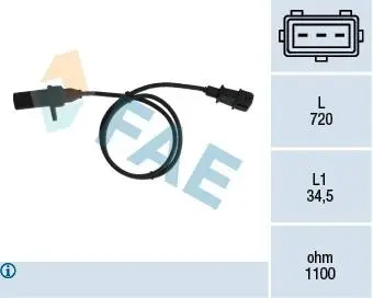 79006 Датчик скорости (вир-во FAE) FAE подбор по vin на Brocar