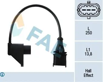 79232 Датчик, положение распределительного вала FAE подбор по vin на Brocar