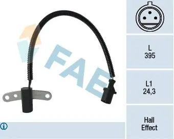 79305 Датчик імпульсу розподільчого валу FAE підбір по vin на Brocar
