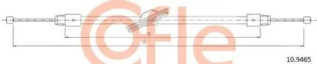 109465 Трос, стояночная тормозная система 10.9465 COFLE COFLE подбор по vin на Brocar