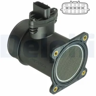AF1037112B1 PRZEPŁYWOMIERZ POWIETRZA NISSAN DELPHI подбор по vin на Brocar