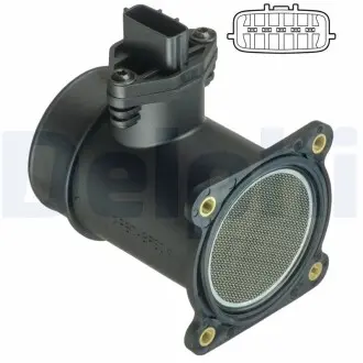 AF1037312B1 PRZEPŁYWOMIERZ POWIETRZA NISSAN DELPHI подбор по vin на Brocar