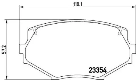 P49020 Тормозные колодки дисковые BREMBO подбор по vin на Brocar