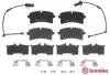 P85151 Гальмівні колодки (набір) BREMBO підбір по vin на Brocar