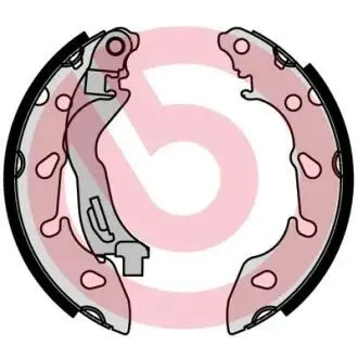 S24553 Колодки тормозные барабанные /комплект 4 шт/ BREMBO підбір по vin на Brocar