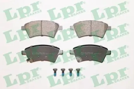 05P1245 Комплект тормозных колодок из 4 шт. дисков LPR подбор по vin на Brocar