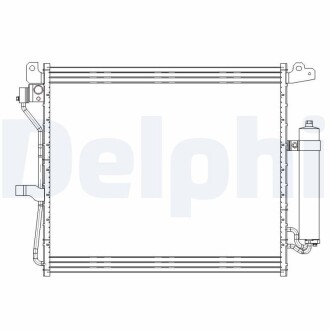 CF20228 CHŁODNICA KLIMY NISSAN JUKE 10- DELPHI подбор по vin на Brocar