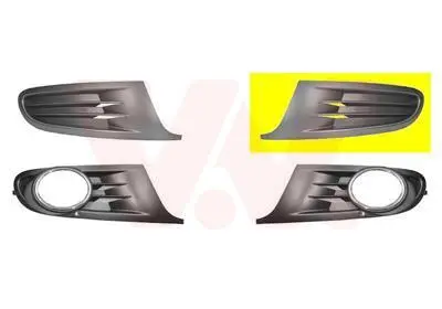 5863591 Решітка вентилятора, буфер 5863591 VAN WEZEL VAN WEZEL підбір по vin на Brocar