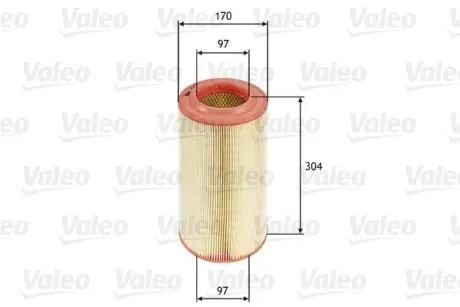 585694 Фільтр повітряний VALEO підбір по vin на Brocar