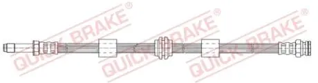 32976 Гальмівний шланг QUICK BRAKE підбір по vin на Brocar