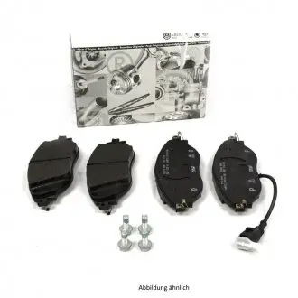 8V0698151 Колодки гальмівні передні (к-т) VAG підбір по vin на Brocar