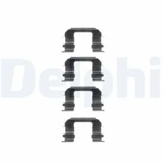 LX0349 Ремкомплект гальмівних колодок DELPHI підбір по vin на Brocar