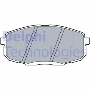 LP3513 Гальмівні колодки, дискові DELPHI підбір по vin на Brocar