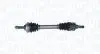 MAGNETI MARELLI  PEUGEOT Полуось 206 1.1 98- лев. ABS 302004190083
