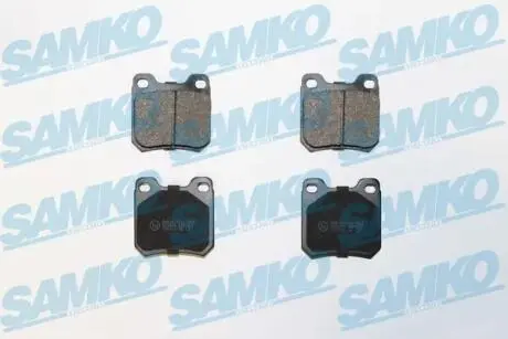 5SP334 Колодки тормозные дисковые SAMKO подбор по vin на Brocar