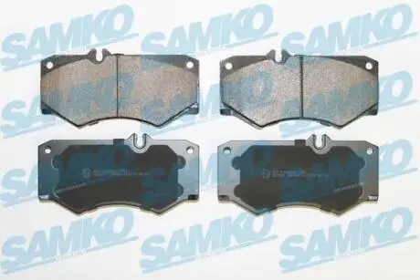 5SP408 Комплект гальмівних колодок, дискове гальмо SAMKO підбір по vin на Brocar