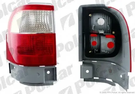 324188H Задний фонарь FORD GALAXY, 01- POLCAR підбір по vin на Brocar