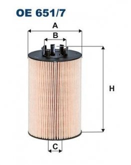 OE6517 Фільтр FILTRON підбір по vin на Brocar