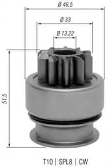 AMB0348 Бендикс MITSUBISHI L200, L300 MAGNETI MARELLI подбор по vin на Brocar