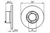 Диск торм.перти.VW LT28-45 81-96 0986478138