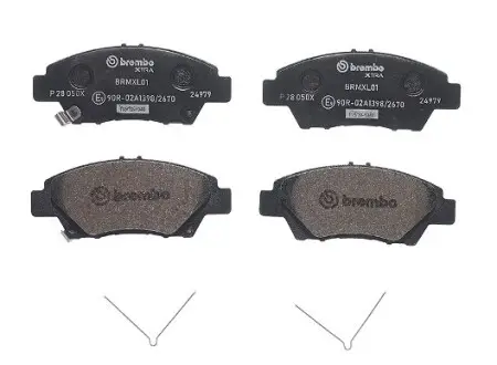 P28050X Гальмівні колодки дискові BREMBO підбір по vin на Brocar
