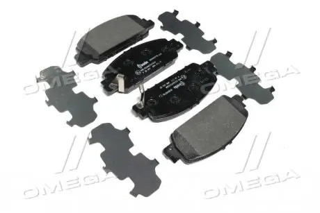 P28077 Колодки гальмівні дискові BREMBO підбір по vin на Brocar