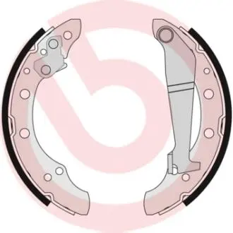 S85508 Гальмівні колодки (набір) BREMBO підбір по vin на Brocar